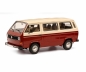 Preview: XXX Schuco 450038100 - VW T3a Bus rot/weiß 1:18